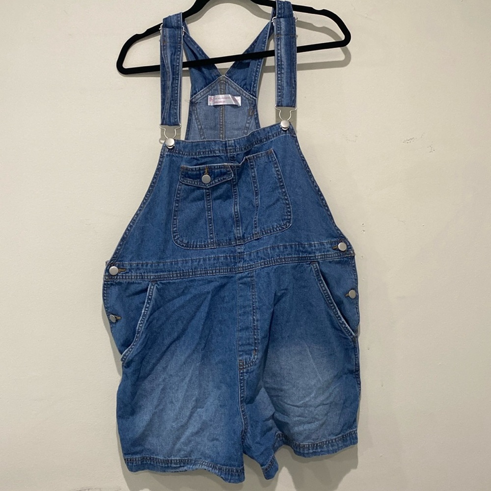 No Boundaries Short Overalls
